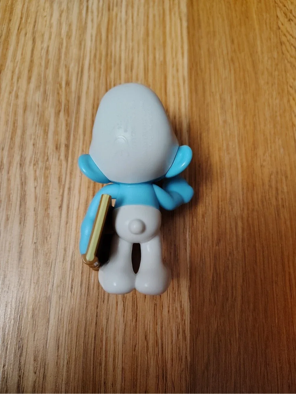 Brainy Smurf Toy with Book in Hand